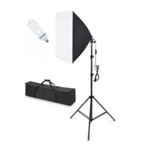 Kit Iluminación Softbox 60 60 1 Bombillo Trípode Promo